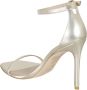Stuart Weitzman Grijze Metallic Sandalen Hoge Hak Yellow Dames - Thumbnail 5