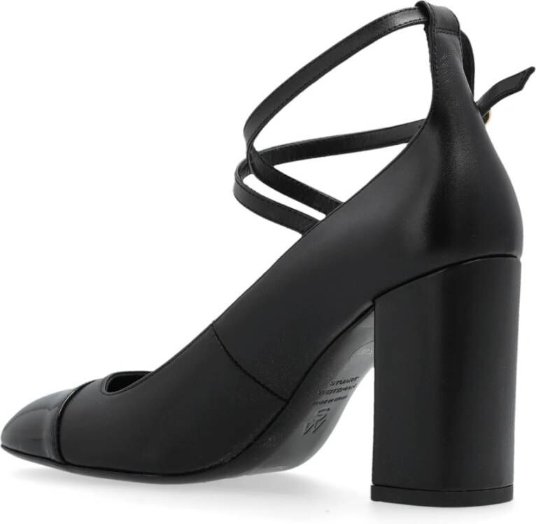 Stuart Weitzman Hakken Schoenen Eden Band Black Dames