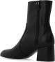 Stuart Weitzman Flareblock Zip Bootie Hak Enkellaarzen White Dames - Thumbnail 8