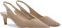 Stuart Weitzman Verhoog je look met de Stuart 50 Slingback Pump Beige Dames - Thumbnail 6