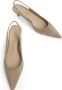 Stuart Weitzman Verhoog je look met de Stuart 50 Slingback Pump Beige Dames - Thumbnail 8