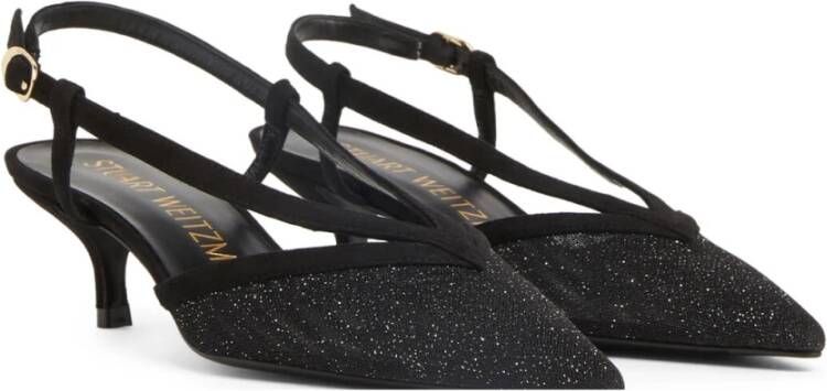 Stuart Weitzman Heeled Mules Zwart Dames