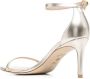 Stuart Weitzman Nudistcurve Liquid Metallic High Heel Sandals - Thumbnail 2