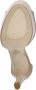 Stuart Weitzman Bruin Leren Plateau Sandalen Beige Dames - Thumbnail 8
