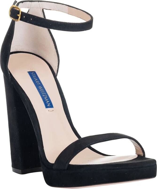 Stuart Weitzman High Heel Sandals Black Dames