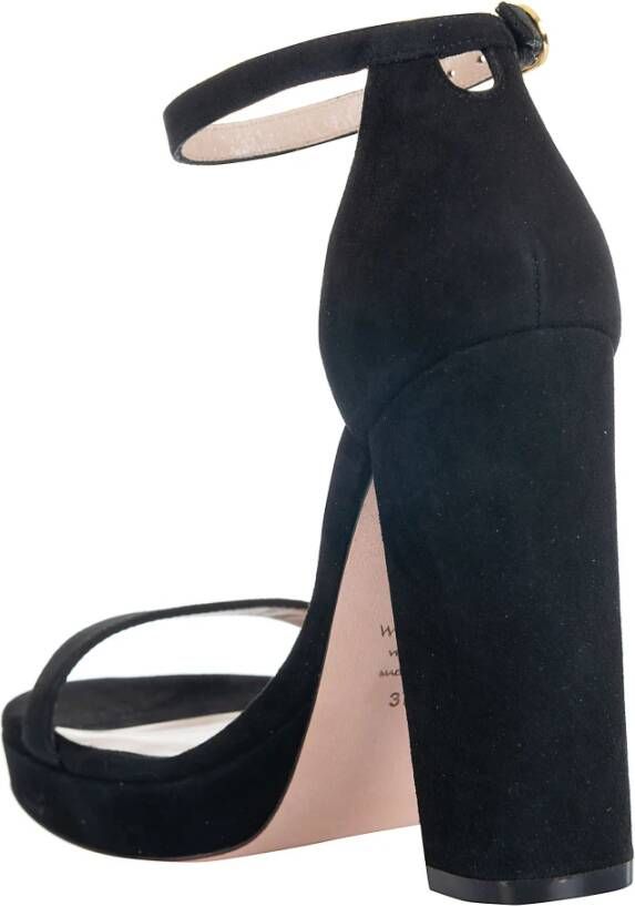 Stuart Weitzman High Heel Sandals Black Dames