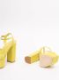 Stuart Weitzman High Heel Sandals Geel Dames - Thumbnail 4