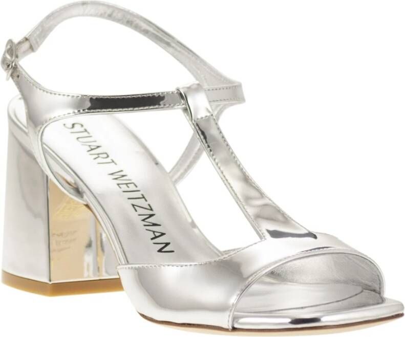 Stuart Weitzman High Heel Sandals Gray Dames