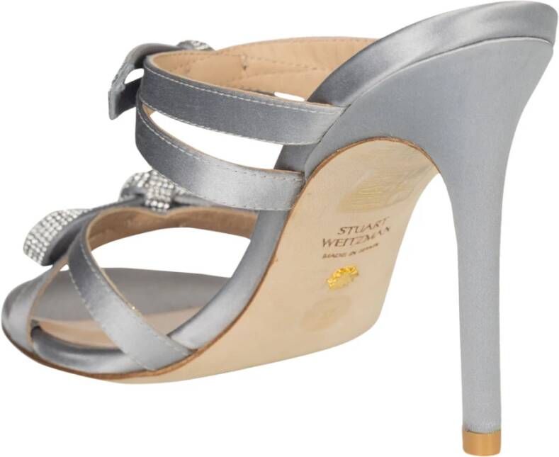 Stuart Weitzman High Heel Sandals Gray Dames