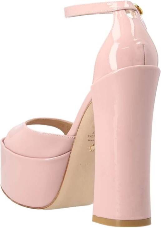 Stuart Weitzman kyhigh sandals Roze Dames