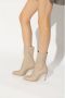 Stuart Weitzman Hoge enkellaarsjes met hak 'Lxecrve' Beige Dames - Thumbnail 2