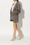 Stuart Weitzman Hoge enkellaarsjes met hak 'Lxecrve' Beige Dames - Thumbnail 7