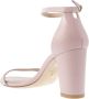 Stuart Weitzman Tijdloze blokhak sandalen Beige Dames - Thumbnail 7