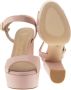 Stuart Weitzman Ryder 95 Platform Sandal Pink Dames - Thumbnail 5