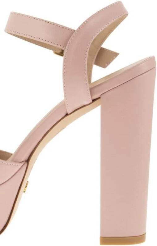 Stuart Weitzman Hoge hiel sandalen Roze Dames