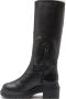 Stuart Weitzman Luxe Shearling Kniehoge Laarzen Black Dames - Thumbnail 2