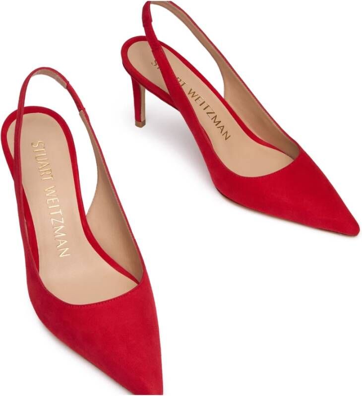 Stuart Weitzman Slingback Pump Beige Dames