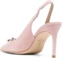 Stuart Weitzman Kristallen Bloem Sandalen Pink Dames - Thumbnail 3