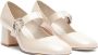 Stuart Weitzman Kristallen Gesp Mary Jane Hakken White Dames - Thumbnail 2