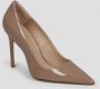 Stuart Weitzman Lakleren Puntige Neus Pumps Beige Dames - Thumbnail 2