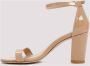 Stuart Weitzman Leren Nearlynude Sandalen Beige Dames - Thumbnail 2