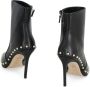 Stuart Weitz Leren puntige enkellaarzen met stilettohakken - Thumbnail 2