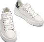 Stuart Weitzman Leren Veterschoen White Dames - Thumbnail 2