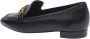 Stuart Weitzman Zwarte Leren Loafers Vierkante Neus Black Dames - Thumbnail 6