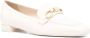 Stuart Weitzman Leren Vierkante Neus Loafers Vrouwen Italië Beige Dames - Thumbnail 6