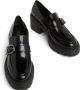 Stuart Weitzman Metalen Gesp Maverick Loafer Black Dames - Thumbnail 4