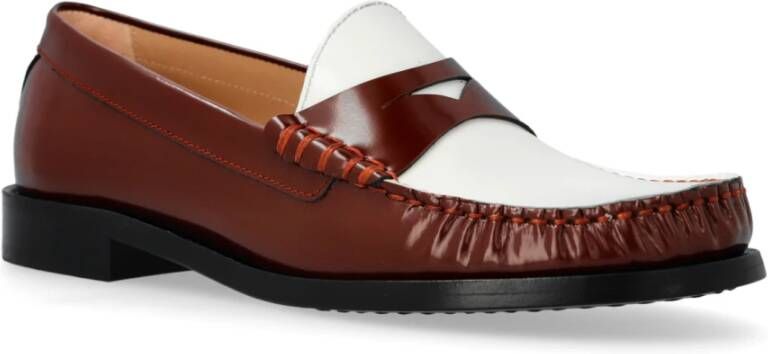 Stuart Weitzman Lottie schoenen type loafers Brown Dames