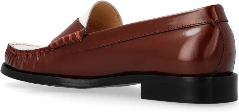 Stuart Weitzman Lottie schoenen type loafers Brown Dames