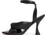 Stuart Weitzman Sandalen met Vierkante Neus en Enkelbandje - Thumbnail 3