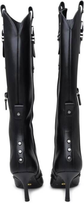 Stuart Weitzman Maverick leren laarsjes met hak