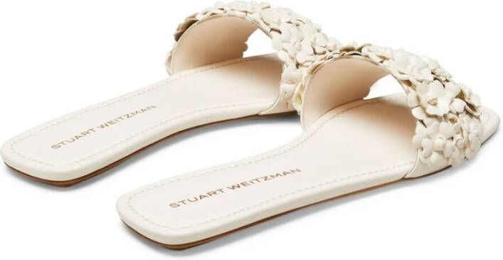 Stuart Weitzman Meadow Flat Slide Sandalen
