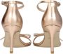 Stuart Weitz Metallic Leren Mid Heel Sandalen - Thumbnail 2