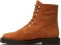 Stuart Weitzman Mila Lift Combat Bootie Brown Dames - Thumbnail 4