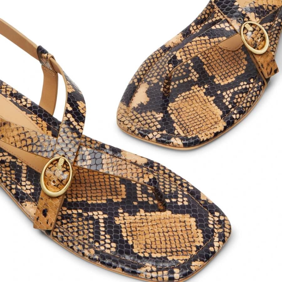 Stuart Weitzman Minimalistische sandaal met bandjes