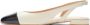 Stuart Weitzman Witte Leren Slingback Pumps White Dames - Thumbnail 4