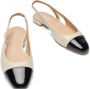 Stuart Weitzman Witte Leren Slingback Pumps White Dames - Thumbnail 5