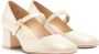Stuart Weitzman Moderne Mary Jane Pump Beige Dames - Thumbnail 2