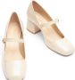 Stuart Weitzman Moderne Mary Jane Pump Beige Dames - Thumbnail 4