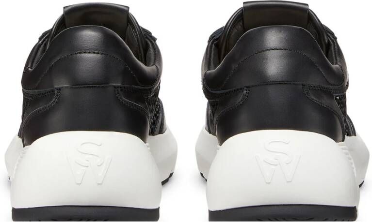 Stuart Weitzman Moderne Mesh Sneaker Black Dames