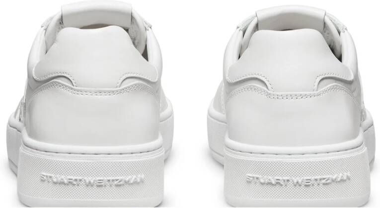 Stuart Weitzman Monogram Tennis Sneaker White Dames