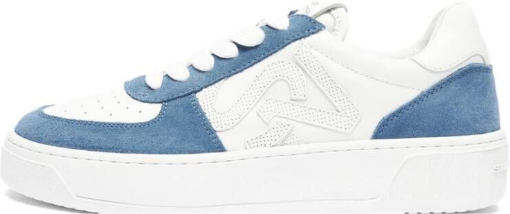 Stuart Weitzman Monogram Tennis Sneaker White Dames