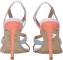 Stuart Weitz Multicolor Leren Sandaal Hoge Hak - Thumbnail 2