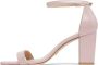 Stuart Weitzman Tijdloze blokhak sandalen Beige Dames - Thumbnail 3