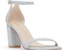 Stuart Weitzman Nearlynude Hoge Hak Sandalen Gray Dames - Thumbnail 3