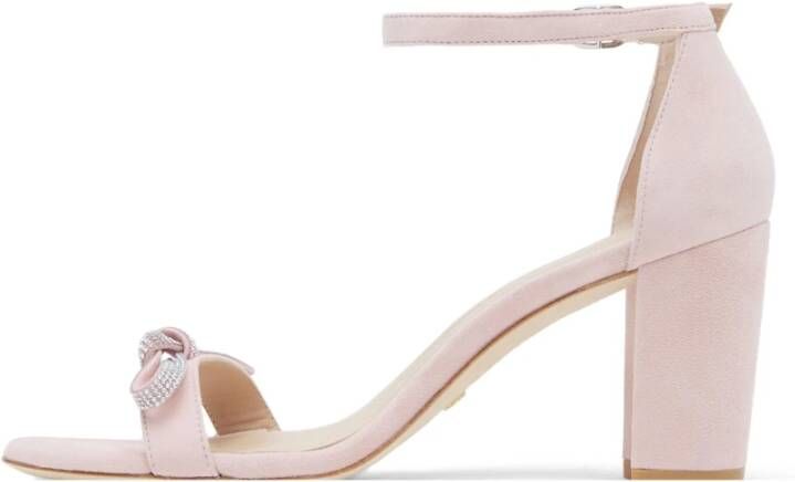 Stuart Weitzman Nearlynude SW BOW Sandal Beige Dames