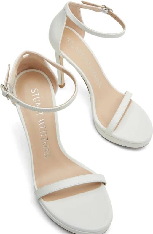 Stuart Weitzman Nudist Disco High Heel Sandalen